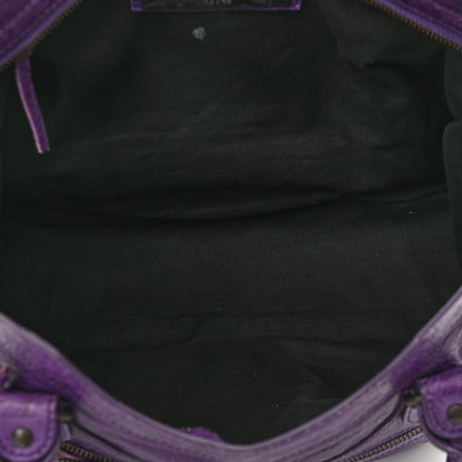 Balenciaga Agneau Classic Hardware City Dark Violet 4 of 12