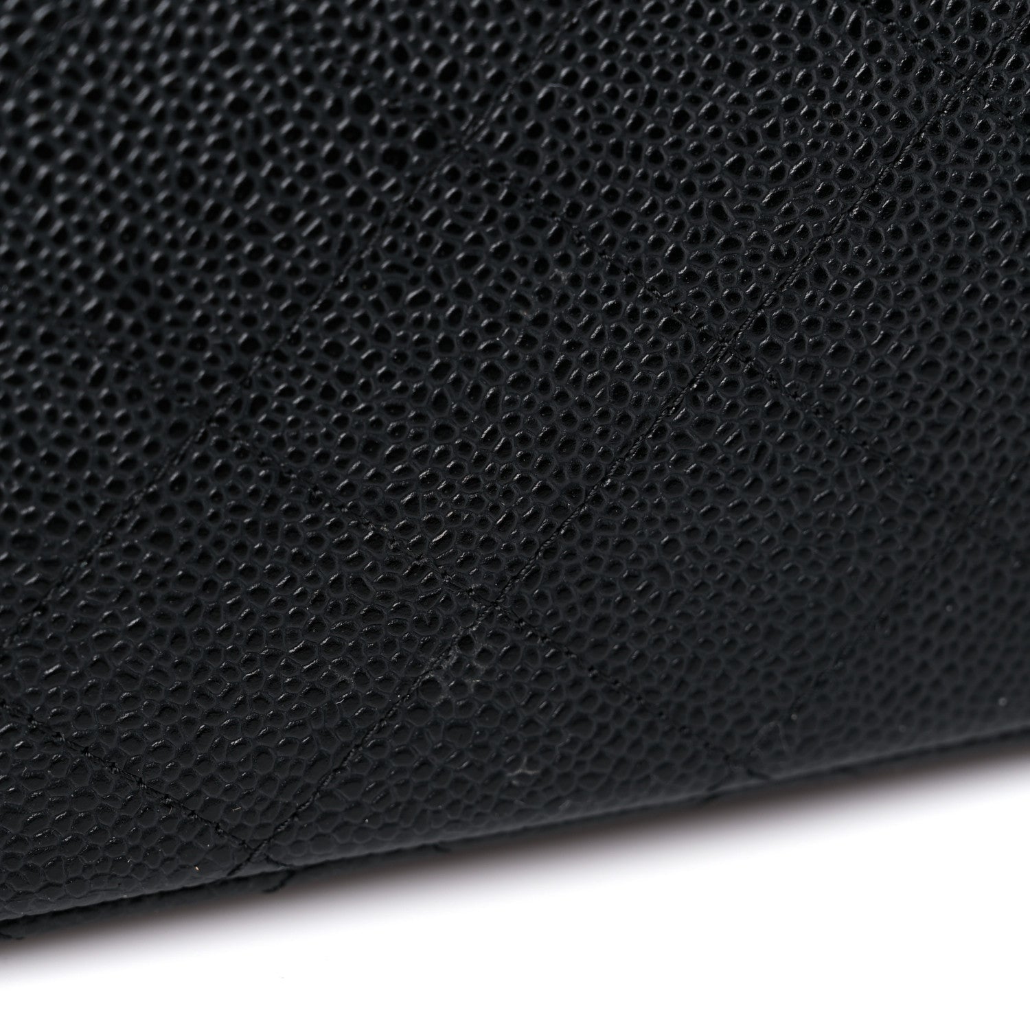 Chanel Caviar Quilted Jumbo Double Flap Black 11 of 11