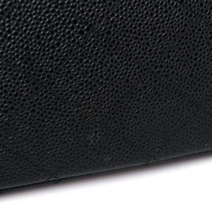 Chanel Caviar Quilted Jumbo Double Flap Black 11 of 11