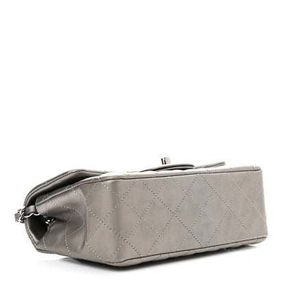 Chanel Metallic Lambskin Quilted Mini Rectangular Flap Ruthenium 4 of 9
