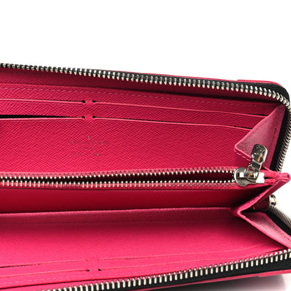 Louis Vuitton Epi Blooming Corners Clemence Wallet Black 5 of 8