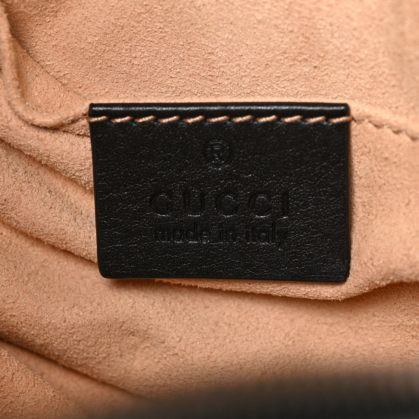 Calfskin Matelasse GG Marmont Belt Bag 85 34 Black
