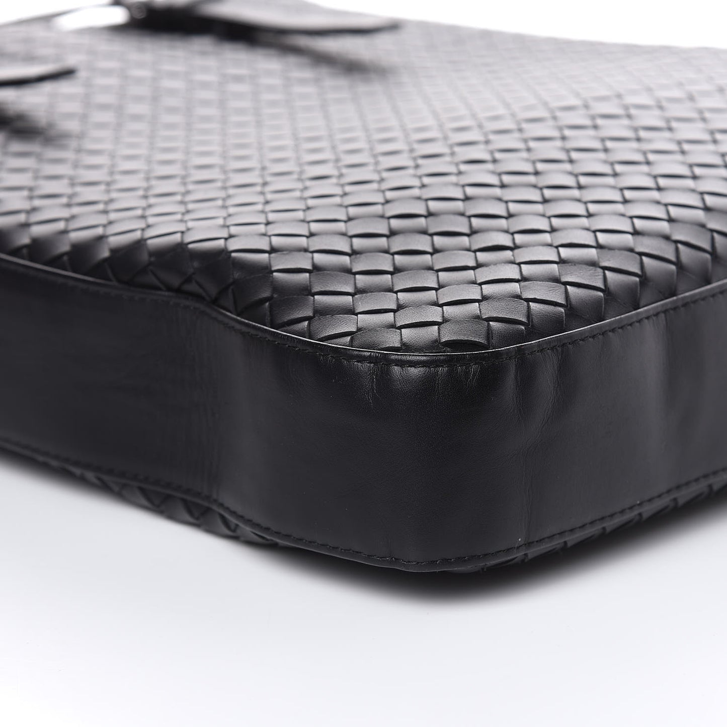 Nappa Intrecciato North West Tote Black