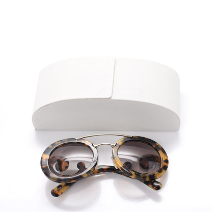 Prada Baroque Sunglasses SPR 13S Havana 9 of 9