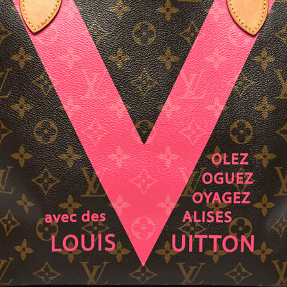 Louis Vuitton Monogram V Neverfull MM Grenade 8 of 14