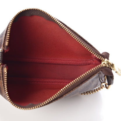 Louis Vuitton Damier Ebene Mini Pochette Accessories 5 of 9