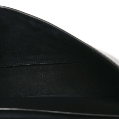 Saint Laurent Smooth Calfskin Monogram Medium Kaia Satchel Black 5 of 10