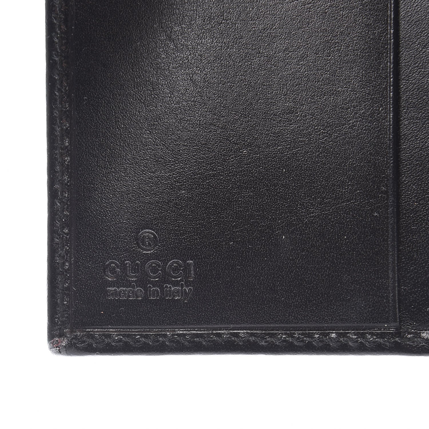 Gucci Calfskin Bi-Fold Wallet Black 6 of 8