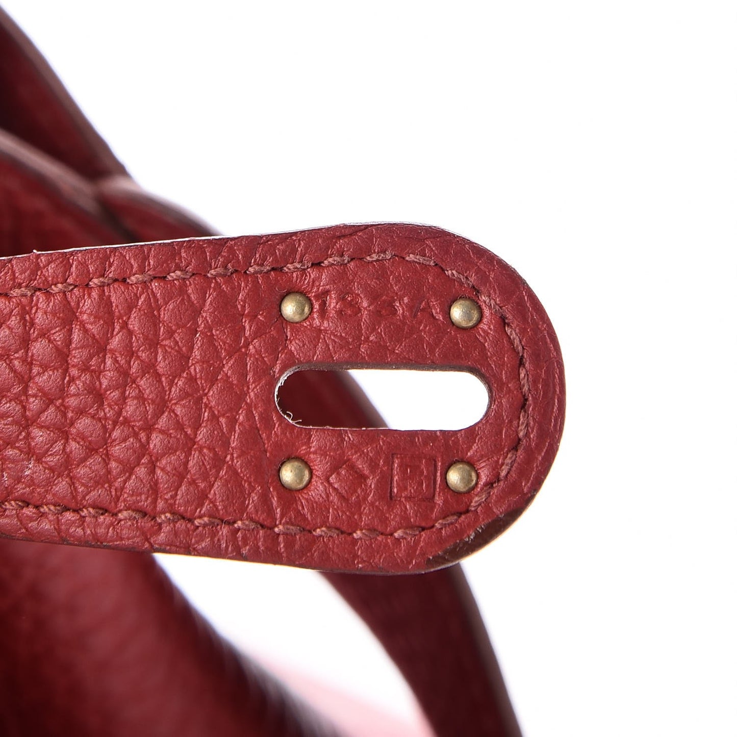 Taurillon Clemence Lindy 30 Rouge Garance