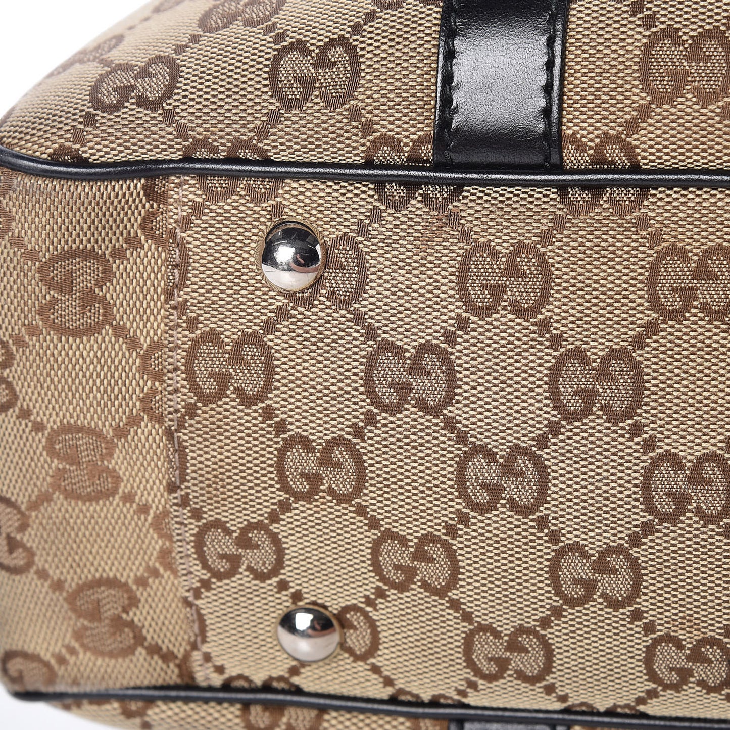 Monogram Medium Twins Tote Black