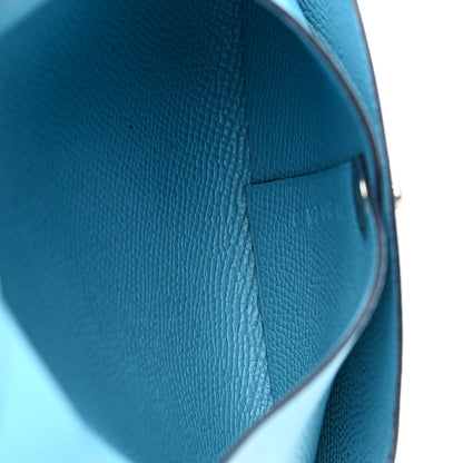 Hermes Epsom Bastia Coin Purse Bleu Du Nord 5 of 8