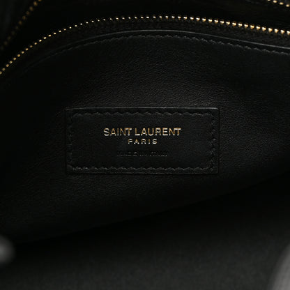 Saint Laurent Smooth Calfskin Small Le 5 A 7 Soft Hobo Black 6 of 11