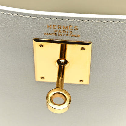 Hermes Evercolor Kelly Retourne 32 White 6 of 15