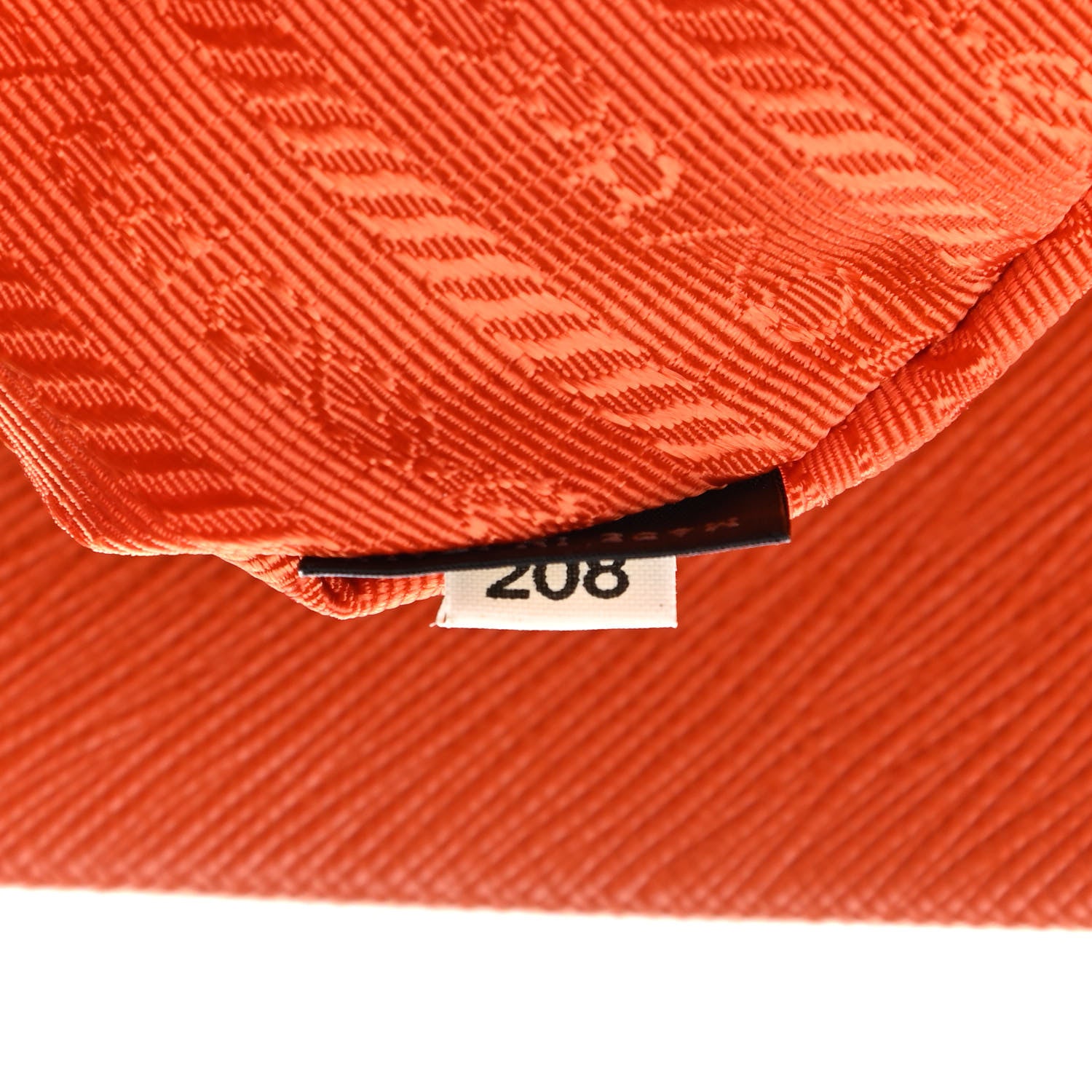 Prada Saffiano Lux Double Handle Shopping Tote Papaya 6 of 12