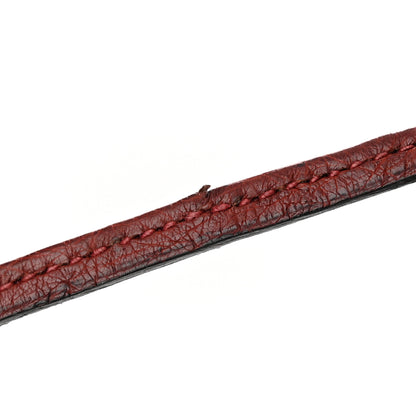 Hermes Ostrich Kelly Sellier 28 Rouge H 10 of 16