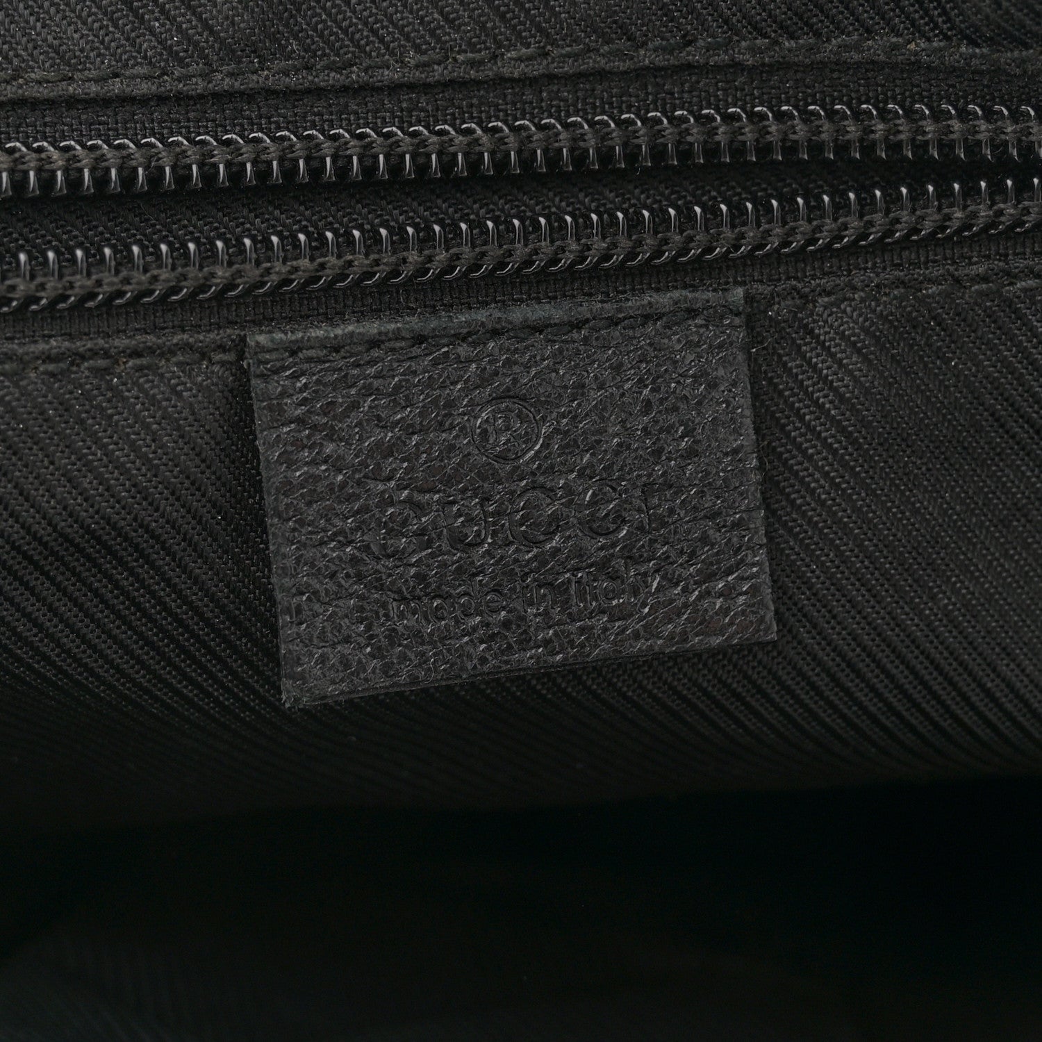 Gucci Monogram Messenger Bag Black 6 of 14
