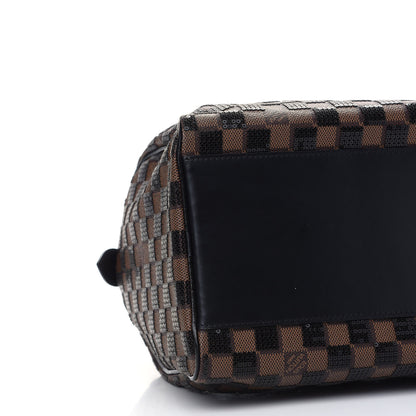 Louis Vuitton Damier Paillettes Speedy 30 Black 8 of 9