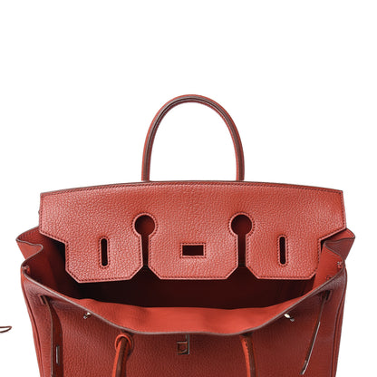 Hermes Chevre Mangalore HAC Birkin 32 Coq de Roche 24 of 33