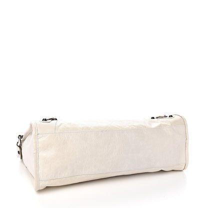 Balenciaga Chevre Classic Hardware City White 3 of 9