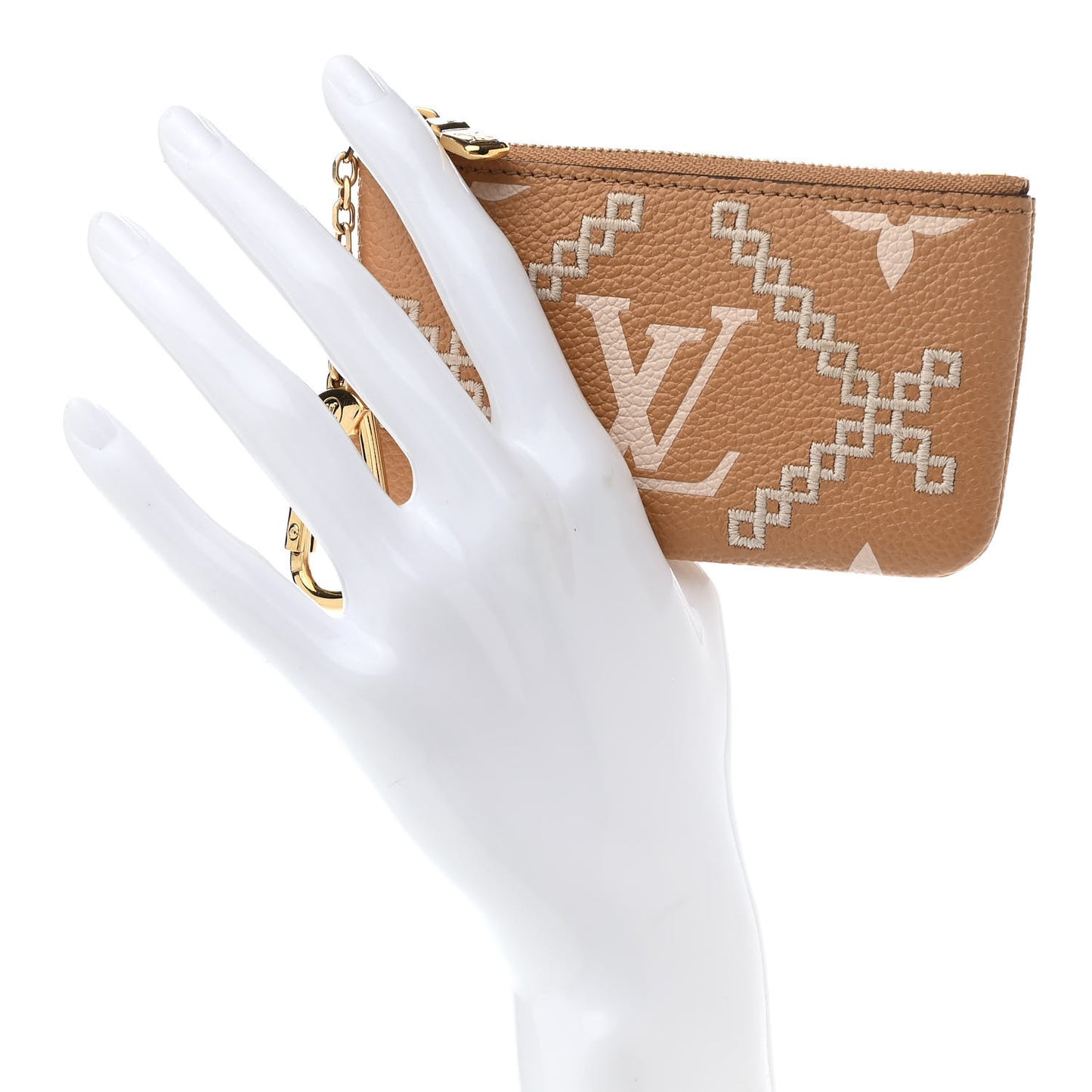 Empreinte Monogram Giant Broderies Key Pouch Arizona