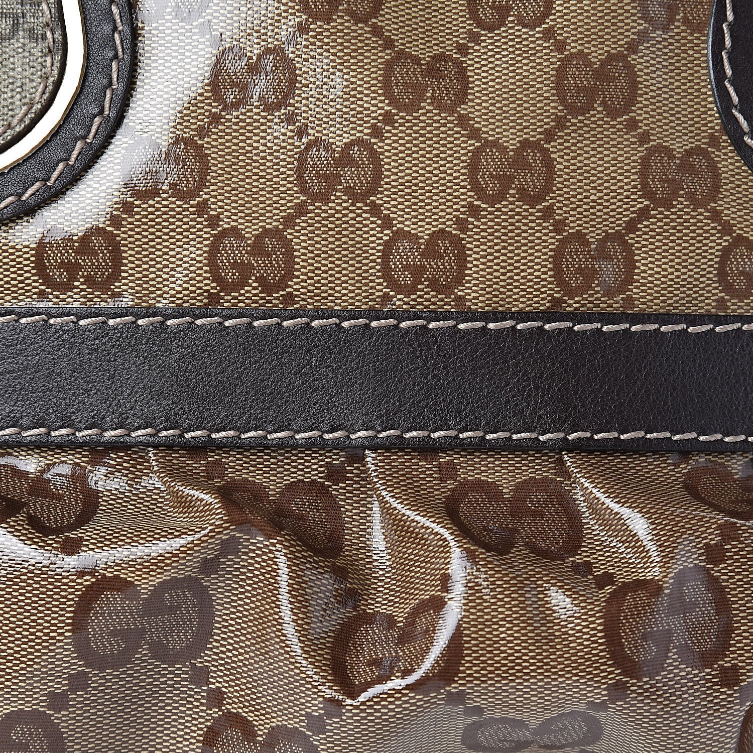 Gucci Crystal Monogram Medium Mix Dark Brown 8 of 10