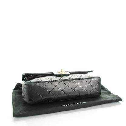 Chanel Lambskin Quilted Medium Double Flap Black 4 of 9