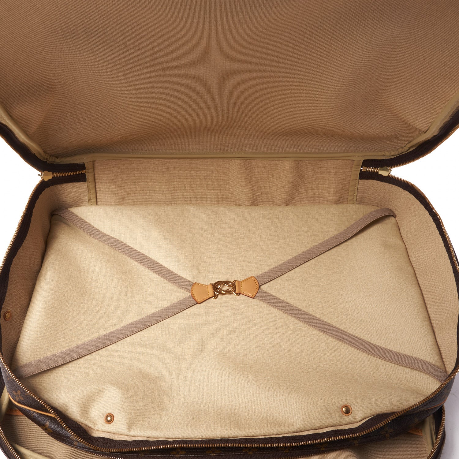 Louis Vuitton Monogram Alize 2 Compartment Luggage 7 of 12