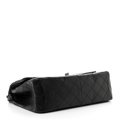 Chanel Aged Calfskin Quilted 2.55 Reissue 226 Flap Black 4 of 11