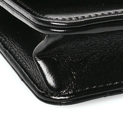 Chanel Calfskin Quilted 31 Wallet On Chain WOC Black 10 of 12