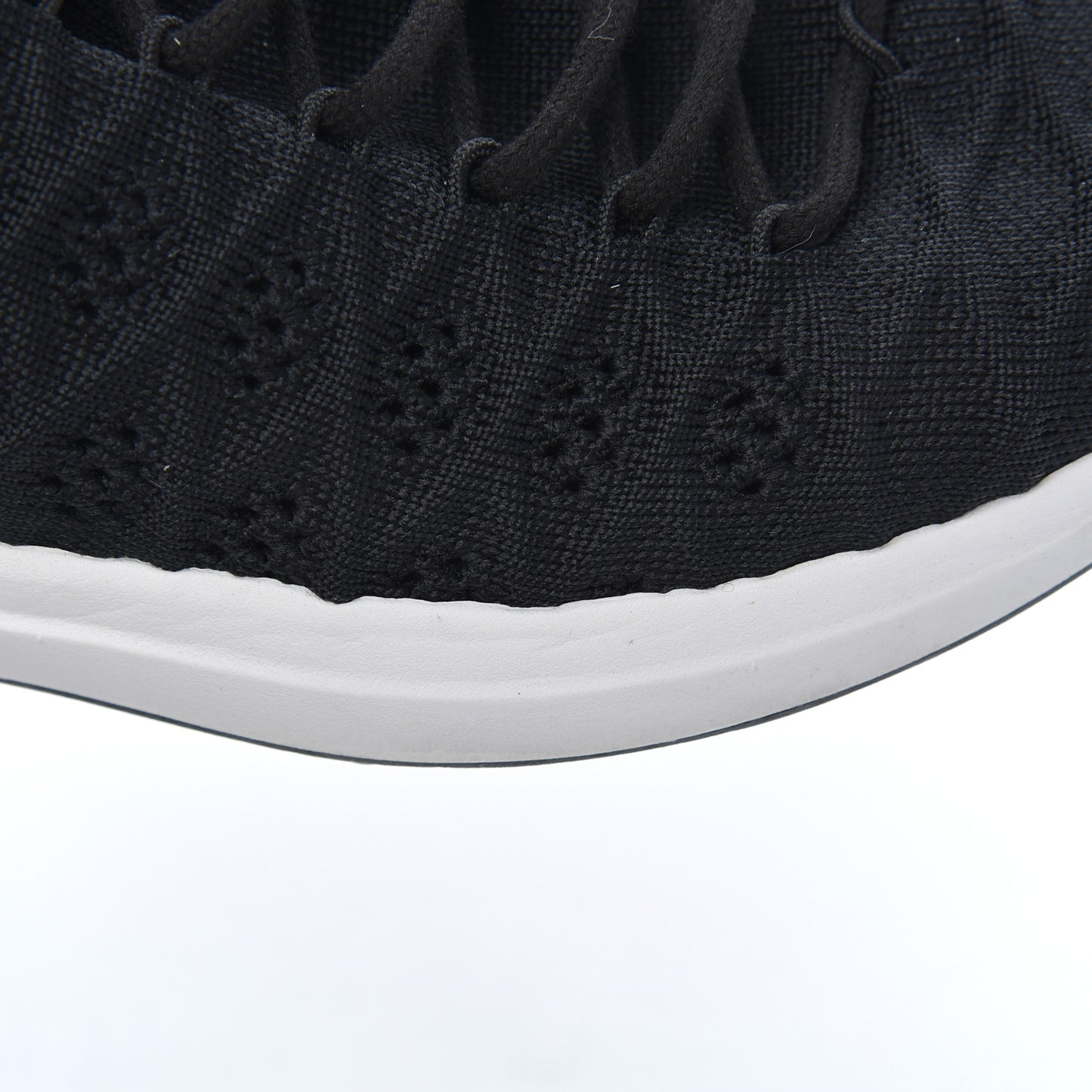 Fabric Logo Sneakers 39.5 Black