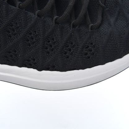 Chanel Fabric Logo Sneakers 39.5 Black 9 of 11