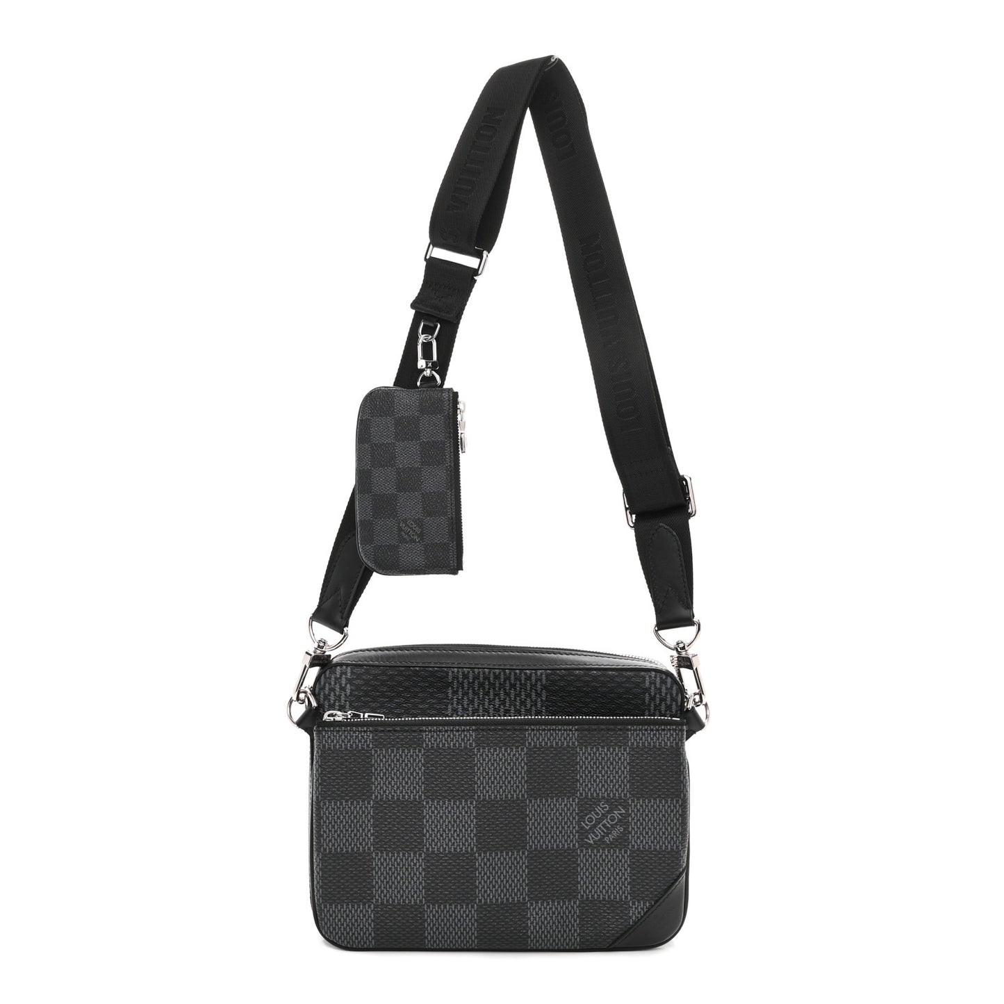 Damier Graphite 3D Trio Messenger