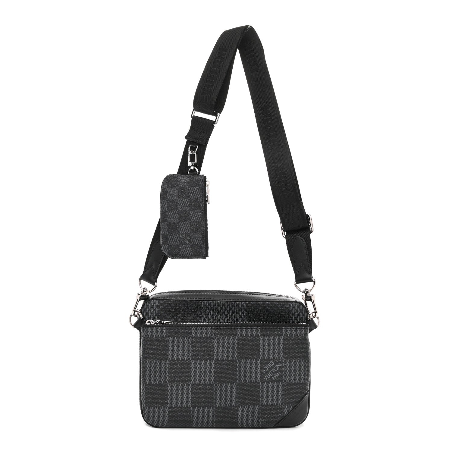 Louis Vuitton Damier Graphite 3D Trio Messenger 2 of 17