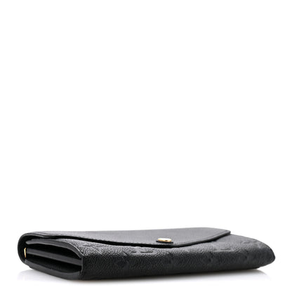 Louis Vuitton Empreinte Sarah Wallet NM Black 4 of 9
