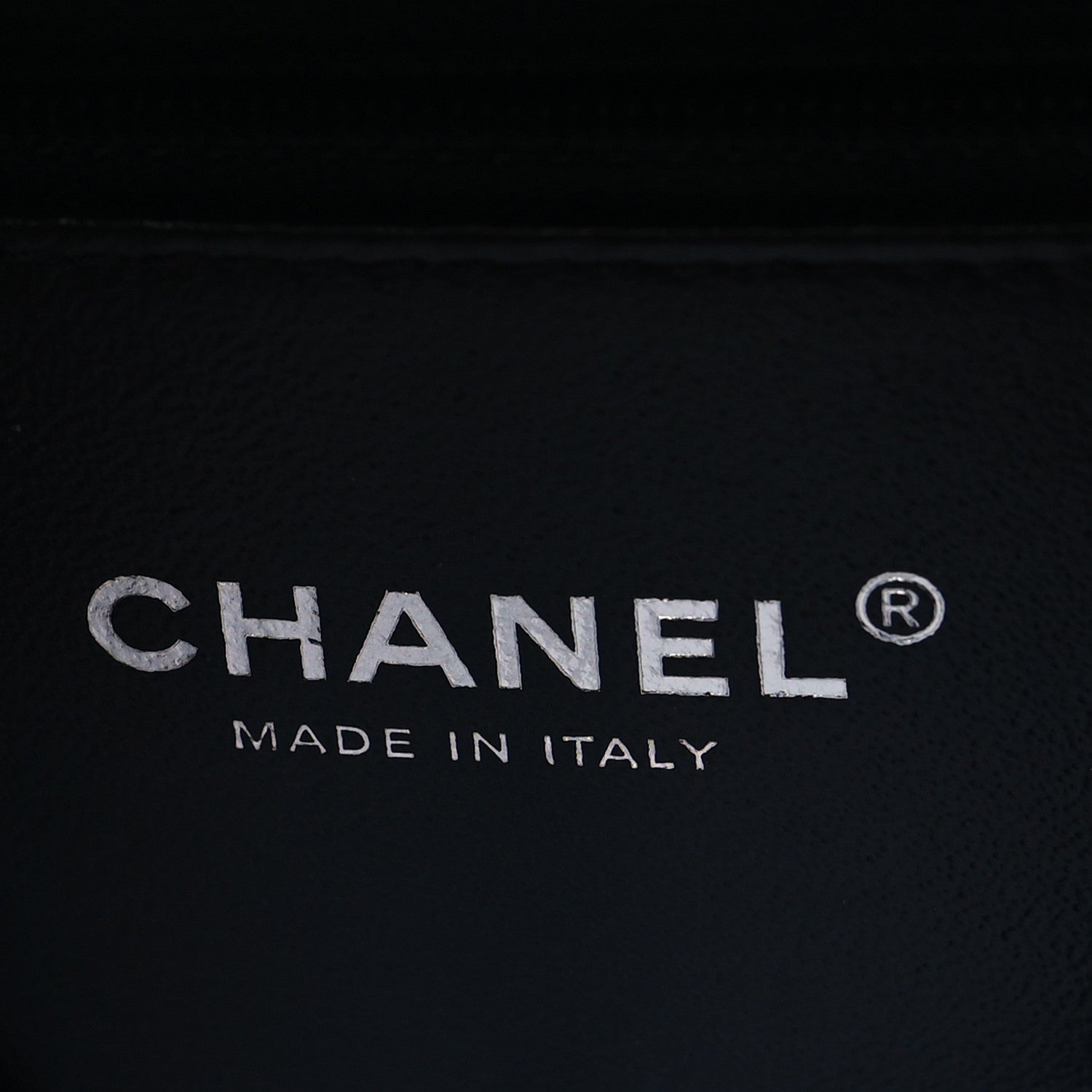 Chanel Iridescent Caviar Quilted Medium CC Filigree Vanity Case Dark Turquoise 6 of 11