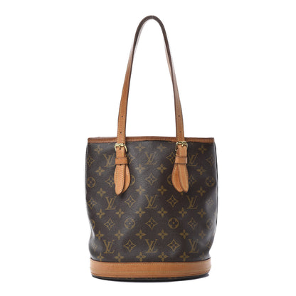 Louis Vuitton Monogram Petit Bucket 23 1 of 18
