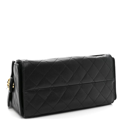 Chanel Caviar Quilted Small Chanel 25 Handbag Black 4 of 12