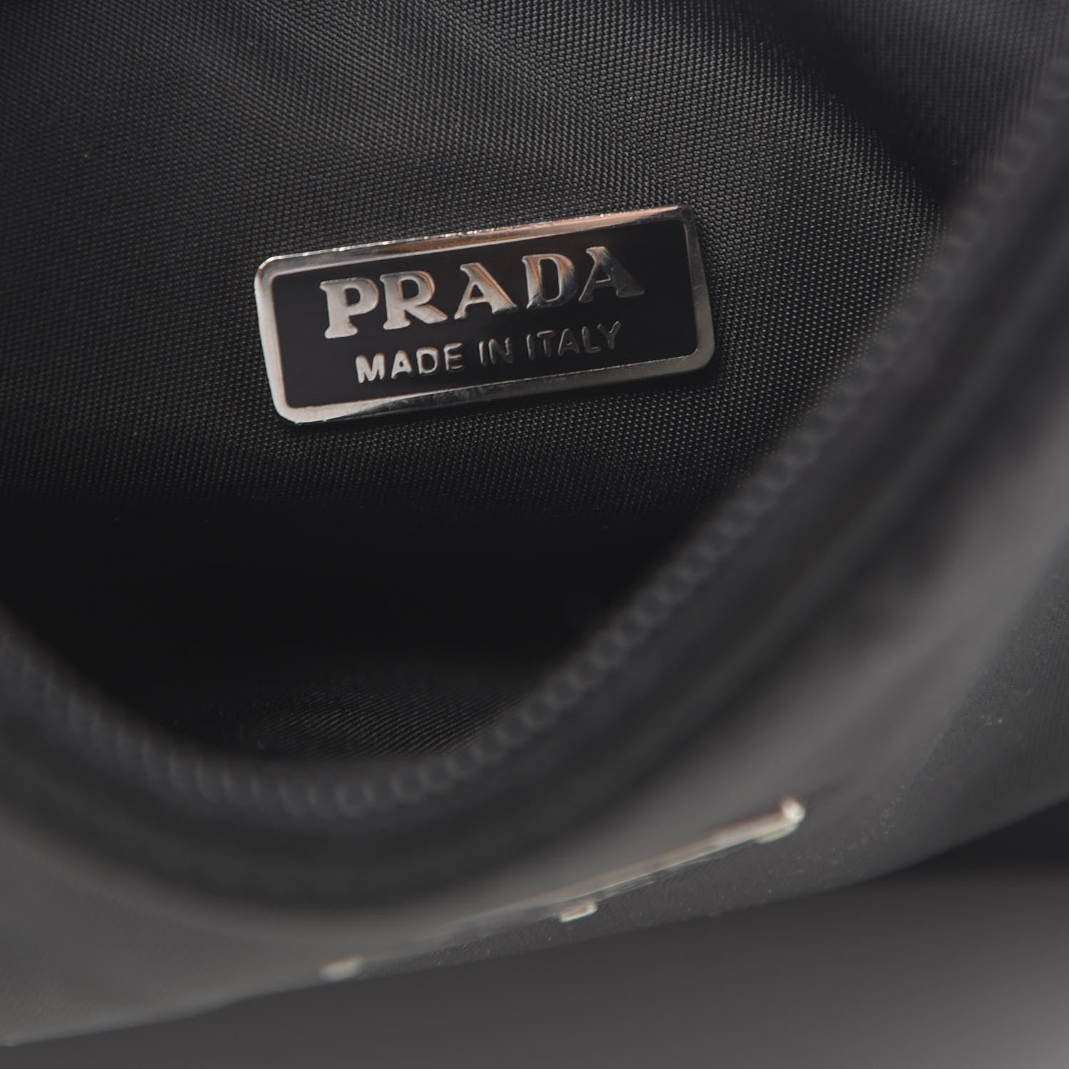 Prada Tessuto Nylon Sport Shoulder Bag Black 6 of 9