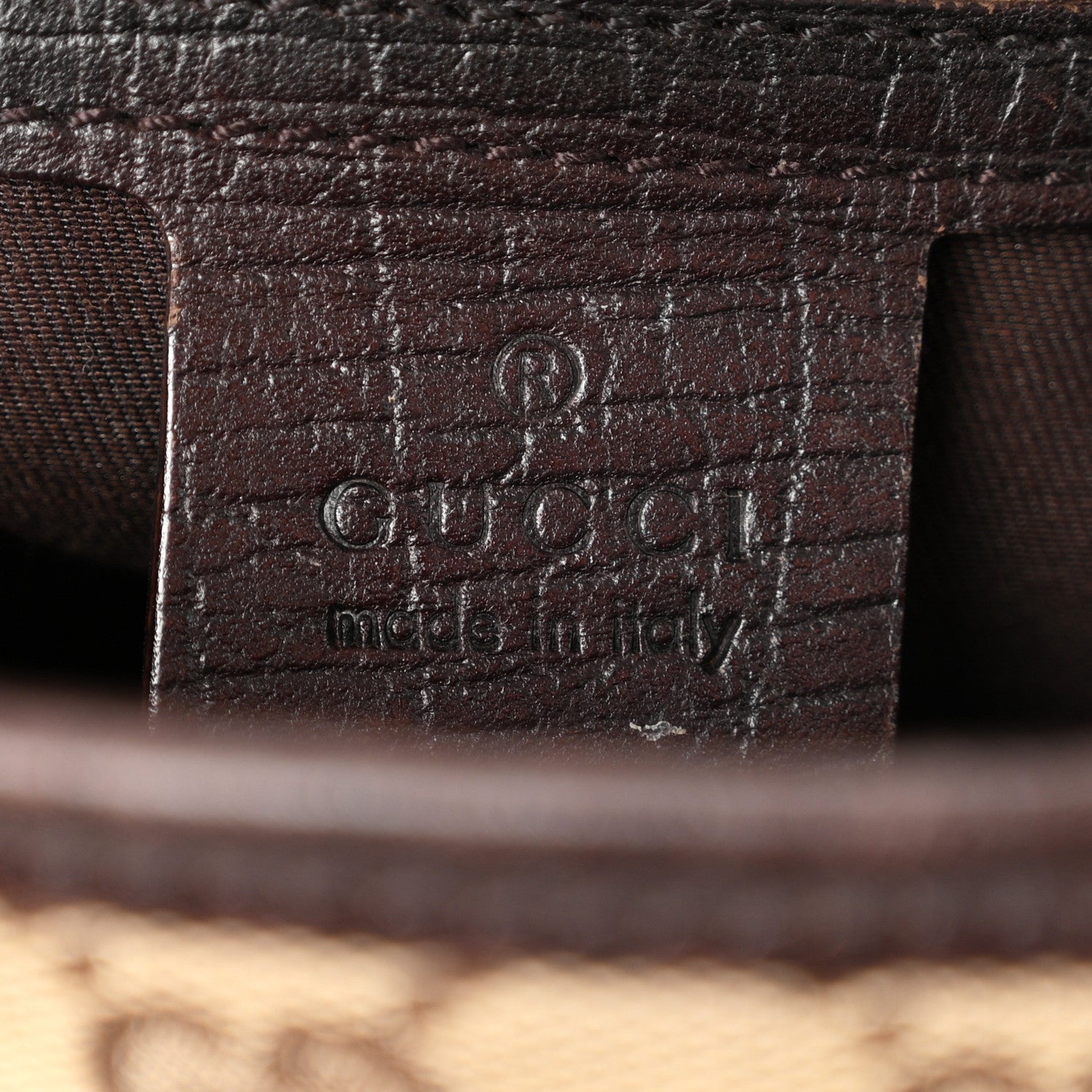 Gucci Monogram Bamboo Bullet Bag Dark Brown 6 of 11