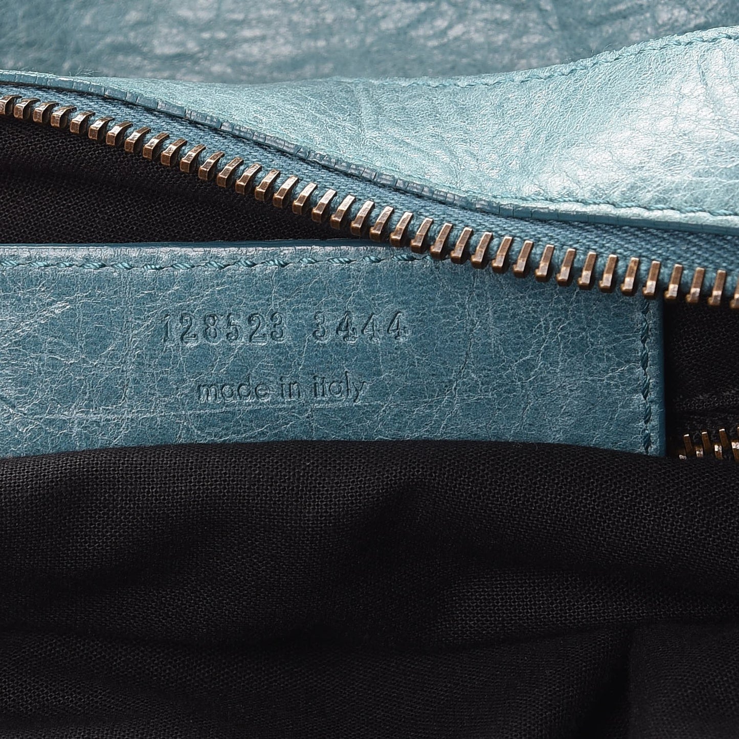 Chevre Classic Hardware Twiggy Aquamarine