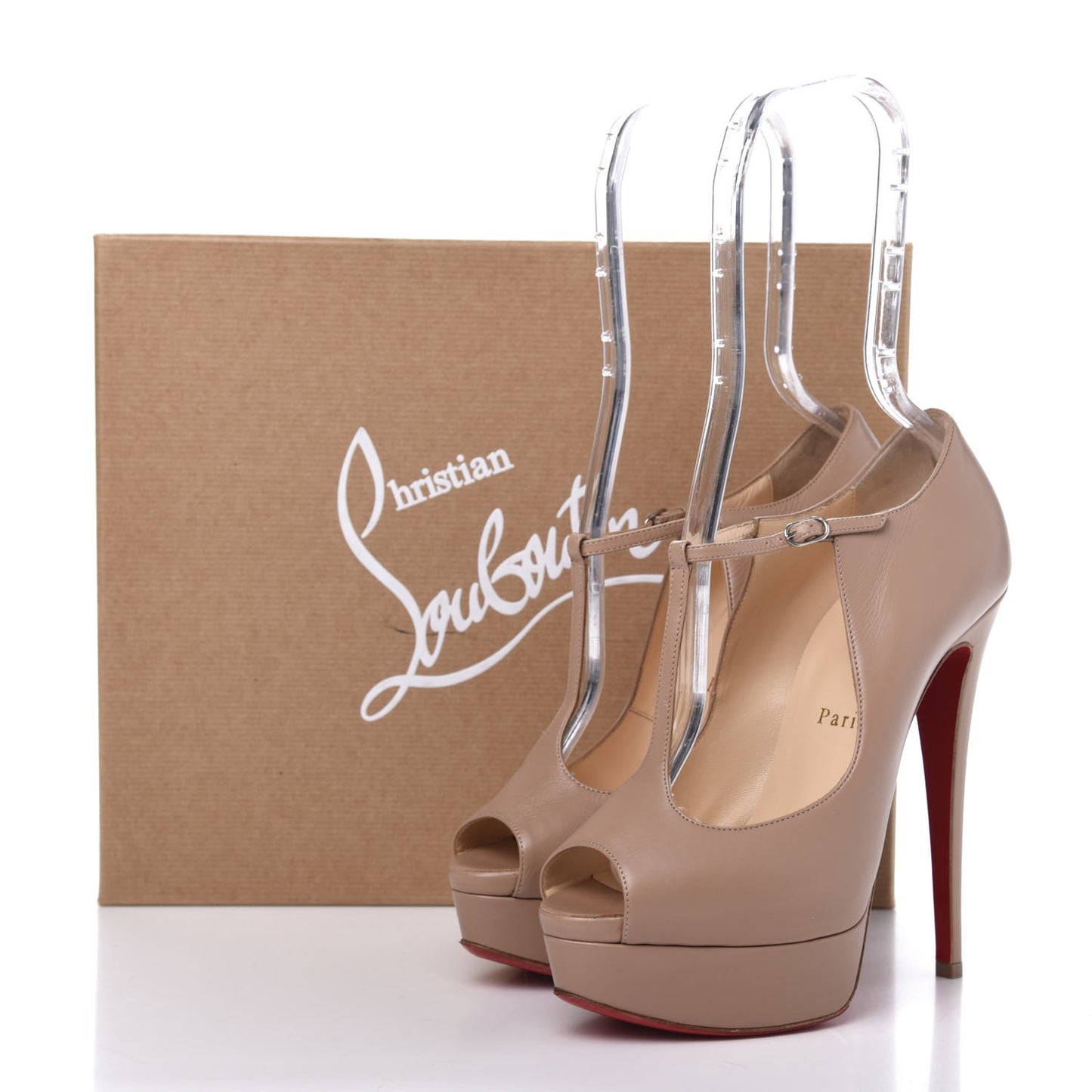 Calfskin Altapoppins 150 Pumps 37.5 Nude