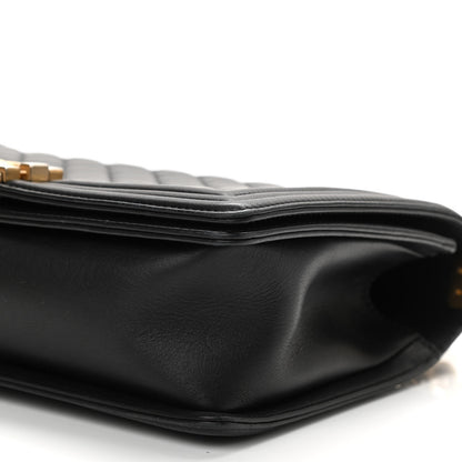 Chanel Calfskin Quilted New Medium Boy Flap Black 10 of 13