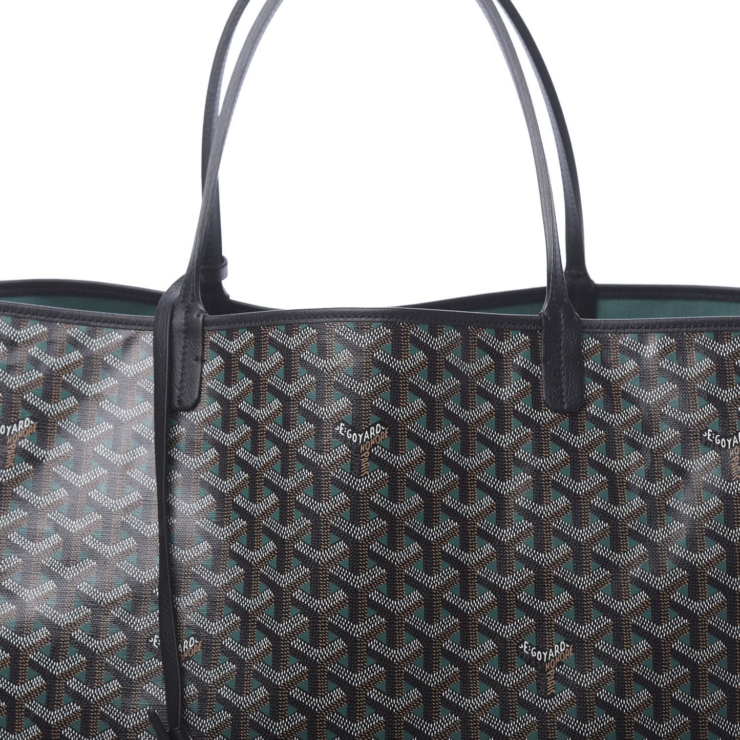 Goyardine Saint Louis Claire Voie GM Black Green