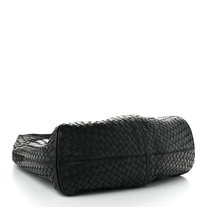 Bottega Veneta Nappa Intrecciato Ball Hobo Black 4 of 10