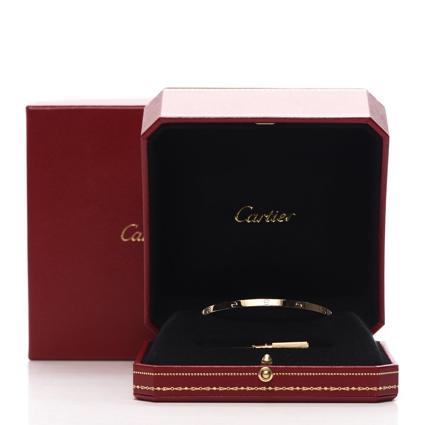 18K Yellow Gold Small LOVE Bracelet 18
