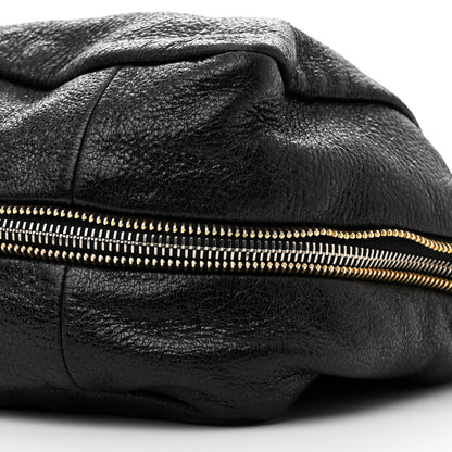 Prada Cervo Lux Side Zipper Tote Black 10 of 10