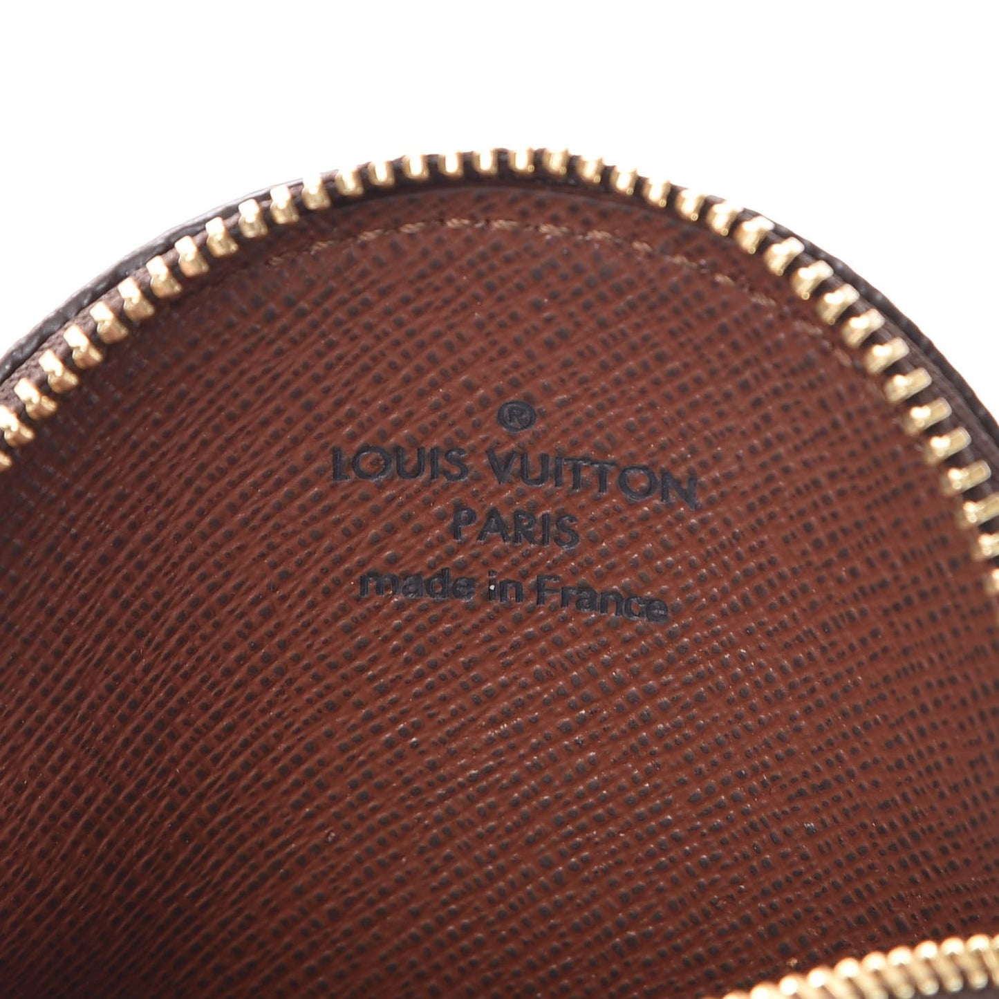 Monogram Round Coin Purse