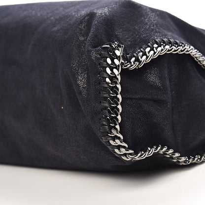 Stella McCartney Shaggy Deer Big Falabella Tote Navy 10 of 11