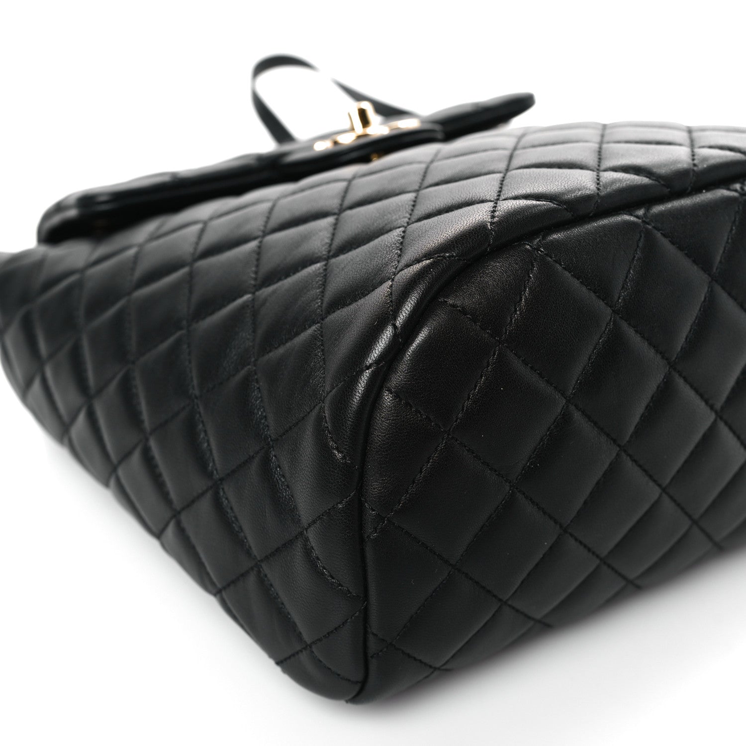 Chanel Lambskin Quilted Small Urban Spirit Backpack Black 8 of 10