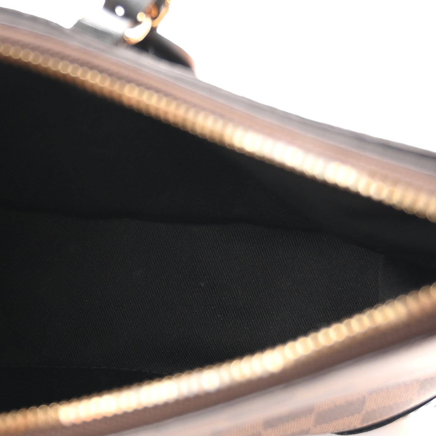 Louis Vuitton Damier Ebene Odeon PM Black 5 of 10